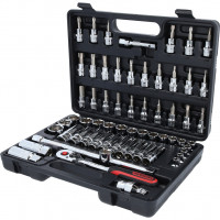 3/8" CHROMEplus galvučių rinkinys, 61 vnt. (918.0661, KS TOOLS)