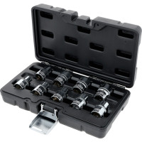 CHROMEplus Torx-E muciņu komplekts 1/2", 9 gab., E10-E24 (918.4410, KS TOOLS)