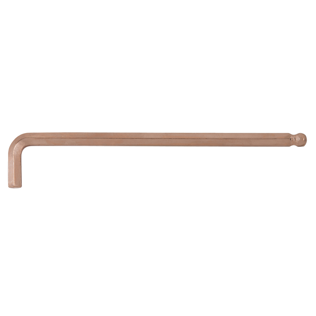 BERYLLIUM+ Hexagon key wrench, with ball end long 7 mm (962.0464, KS TOOLS)