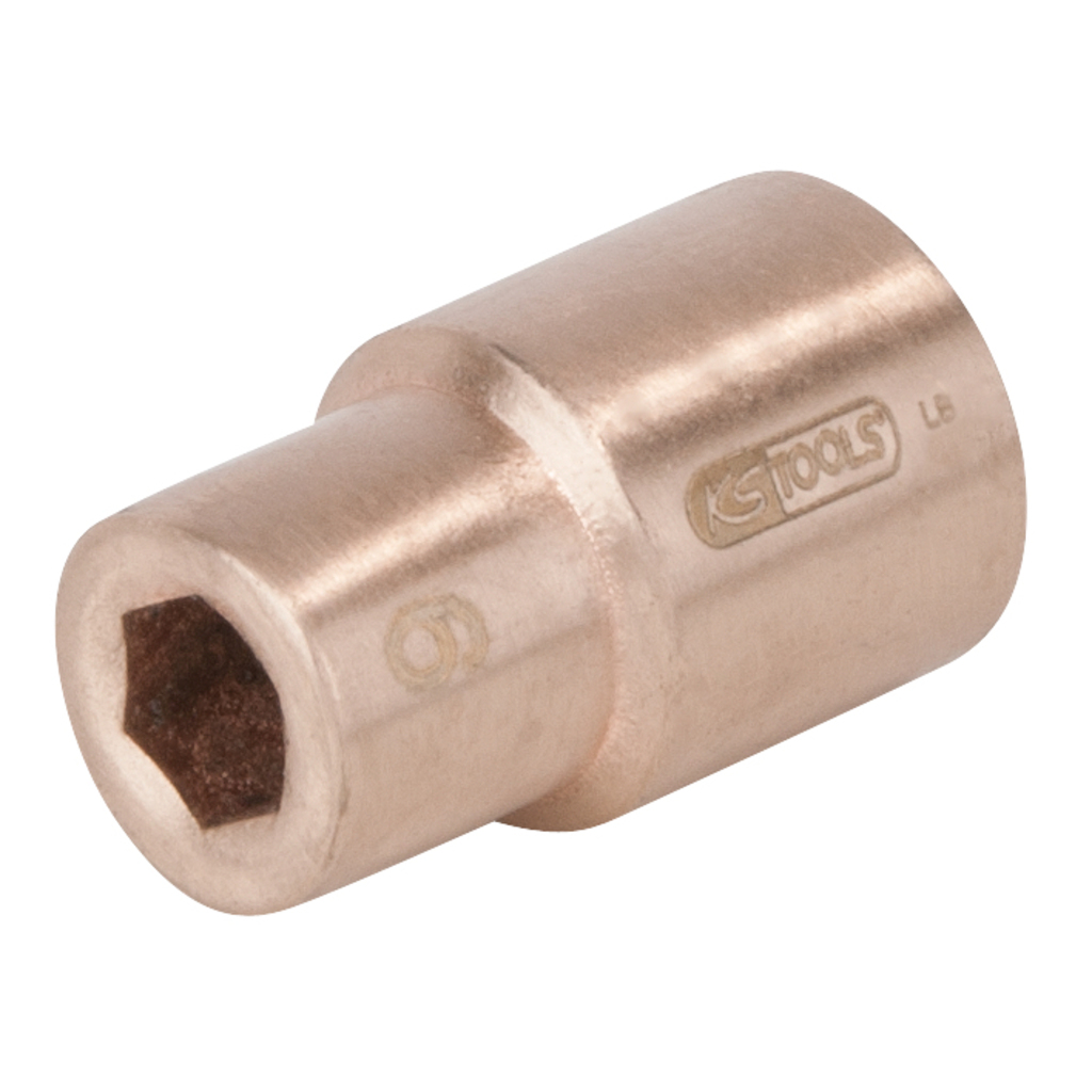 BERYLLIUMplus šešiabriaunė galvutė 1/4 col., 14 mm (962.1414, KS TOOLS)