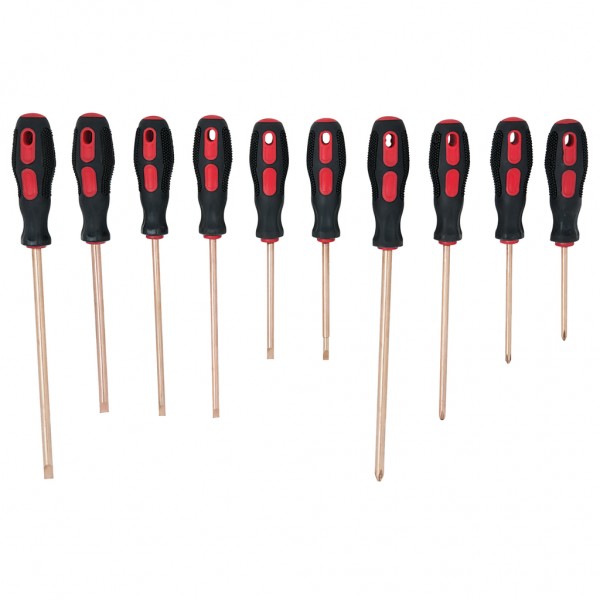 BERYLLIUMplus skrūvgriežu komplekts, 10 gab. (962.0807, KS TOOLS)