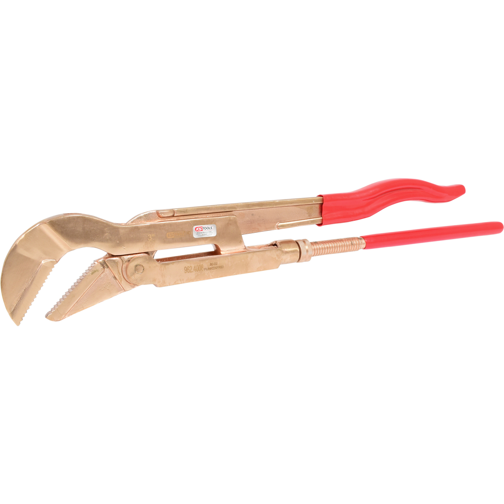 BERYLLIUMplus kampinės vamzdinės replės 3" (962.4008, KS TOOLS)