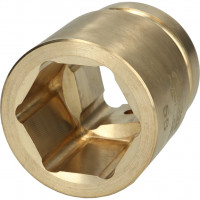 BRONZEplus sešstūra muciņa 1 1/2", 55 mm (963.0001, KS TOOLS)
