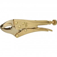 BRONZEplus kibirkščių nesukeliančios užspaudžiamosios replės, 254 mm (963.0331, KS TOOLS)