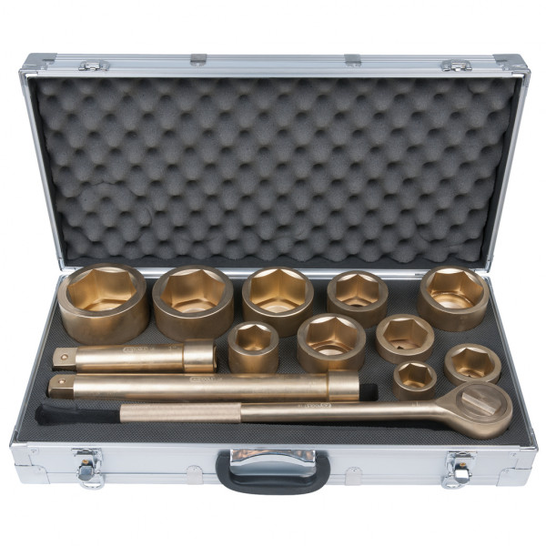 BRONZE+ Socket set 1" 14-pcs. (963.1067, KS TOOLS)
