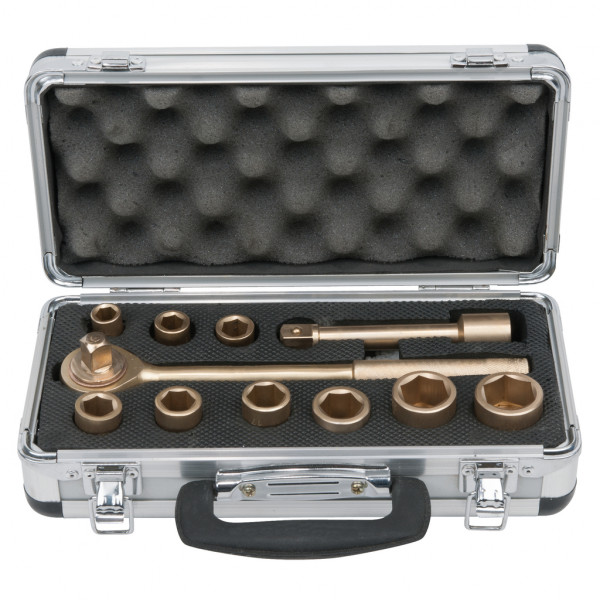 BRONZE+ Socket set 1/2" 25-pcs. (963.1290, KS TOOLS)