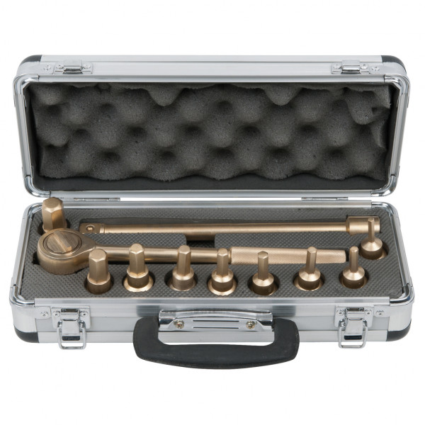 BRONZEplus uzgaļu muciņu komplekts 1/2", 10 gab. (963.1322, KS TOOLS)