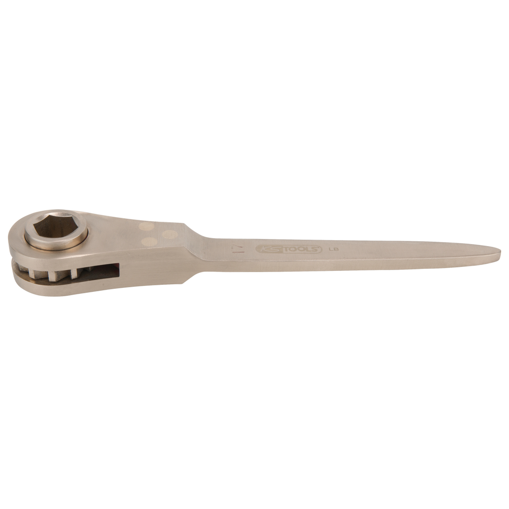 BRONZEplus statybinė terkšlė, šešiabriaunė, su centravimo smaigaliu, 30 mm (963.1112, KS TOOLS)