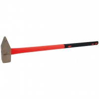 Kūjis BRONZE+, kibirkščių nesukeliantis, 3000 g, stiklo pluošto kotas (963.2040, KS TOOLS)