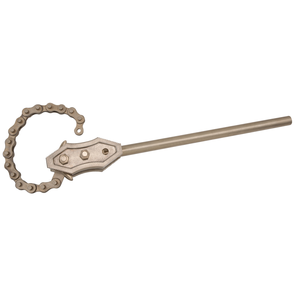 BRONZEplus ķēdes cauruļu knaibles, amerikāņu tipa, Ø līdz 65 mm (963.1718, KS TOOLS)