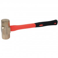 BRONZE+ Mining hammer 1000 g, with fibreglass handle (963.2086, KS TOOLS)