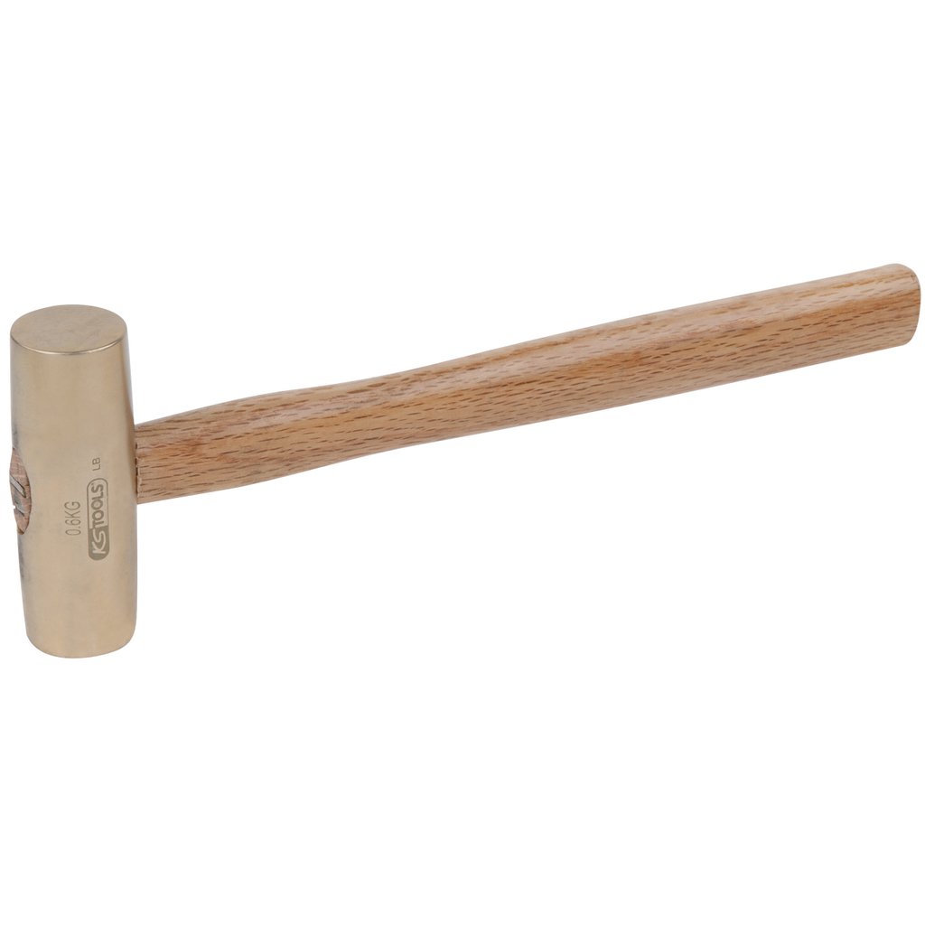 Mehāniķa āmurs BRONZE+, dzirksteļdrošs, amerikāņu tipa, 1100 g, hikorija kāts (963.2146, KS TOOLS)