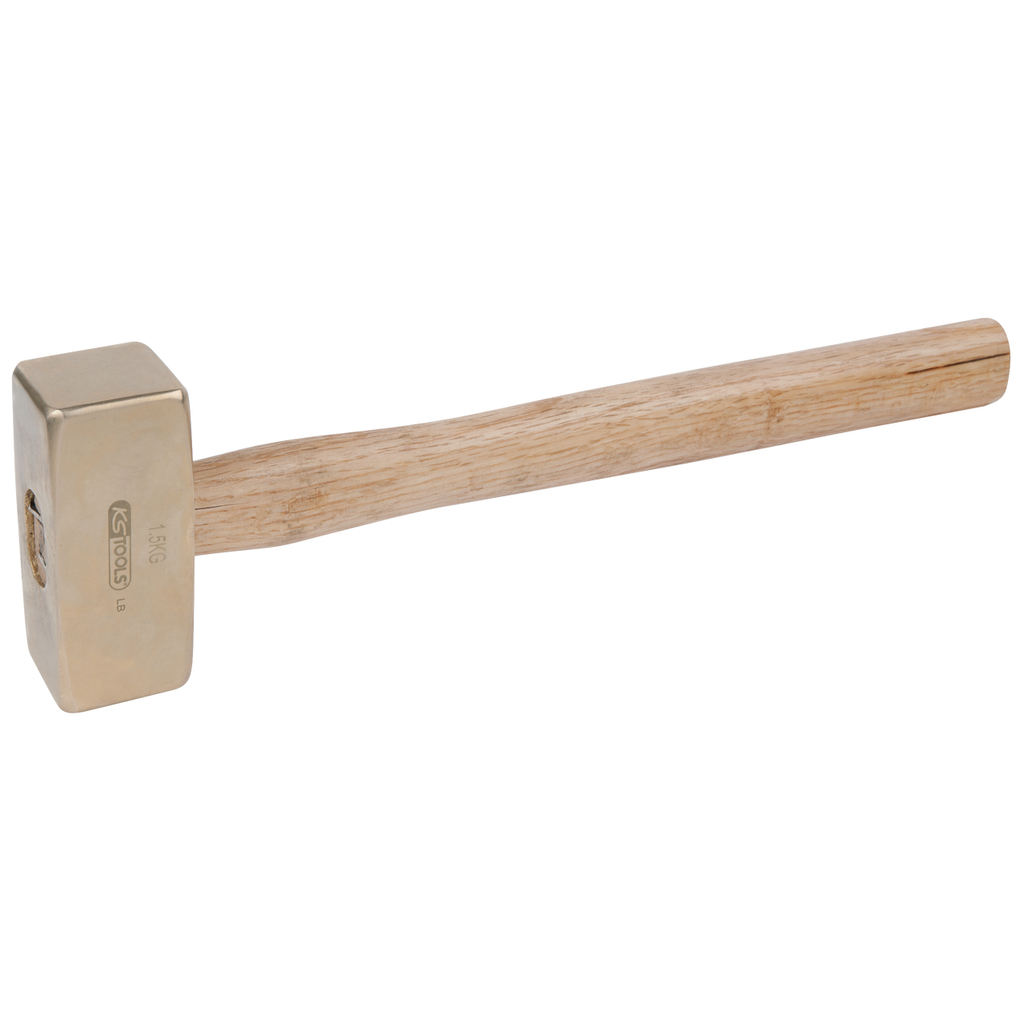 Mūrnieka veseris BRONZE+, dzirksteļdrošs, 3000 g, hikorija kāts (963.2055, KS TOOLS)