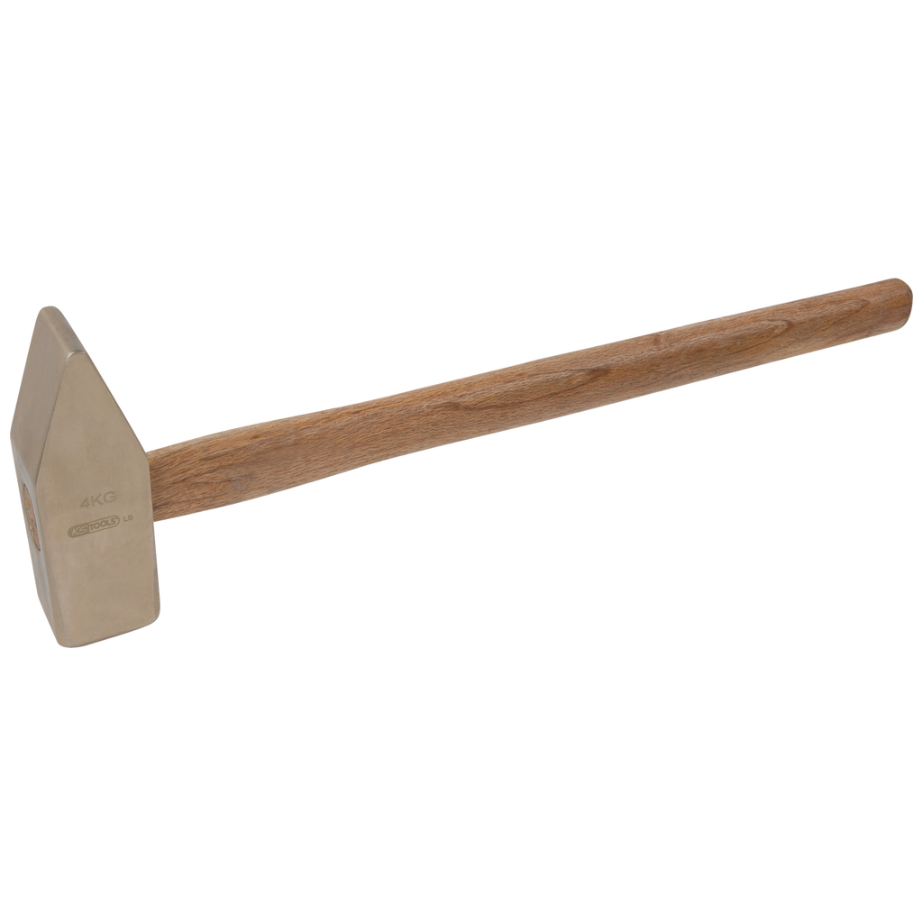 Kūjis BRONZE+, kibirkščių nesukeliantis, 5000 g, hikorio kotas (963.2033, KS TOOLS)
