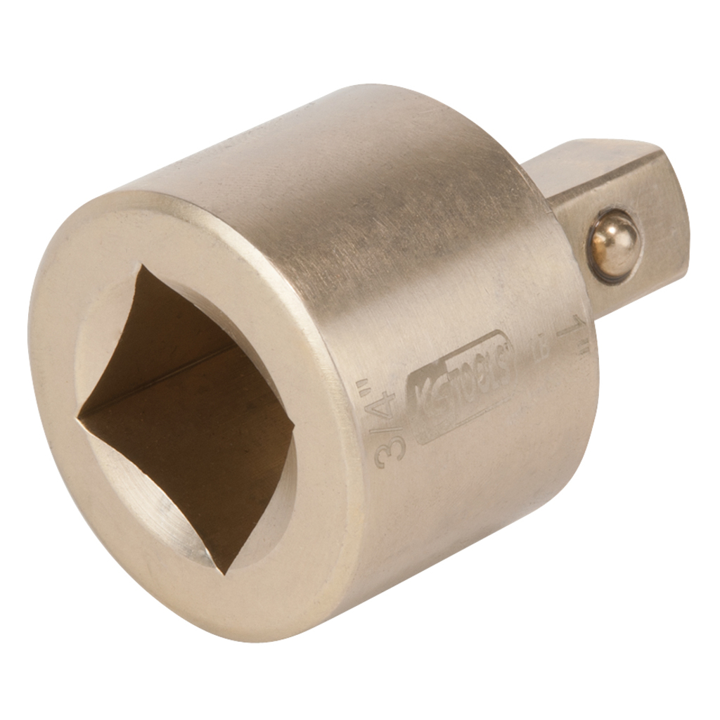 Mažinamasis adapteris BRONZE+, kibirkščių nesukeliantis, 3/4" – 1/2" (963.3456, KS TOOLS)