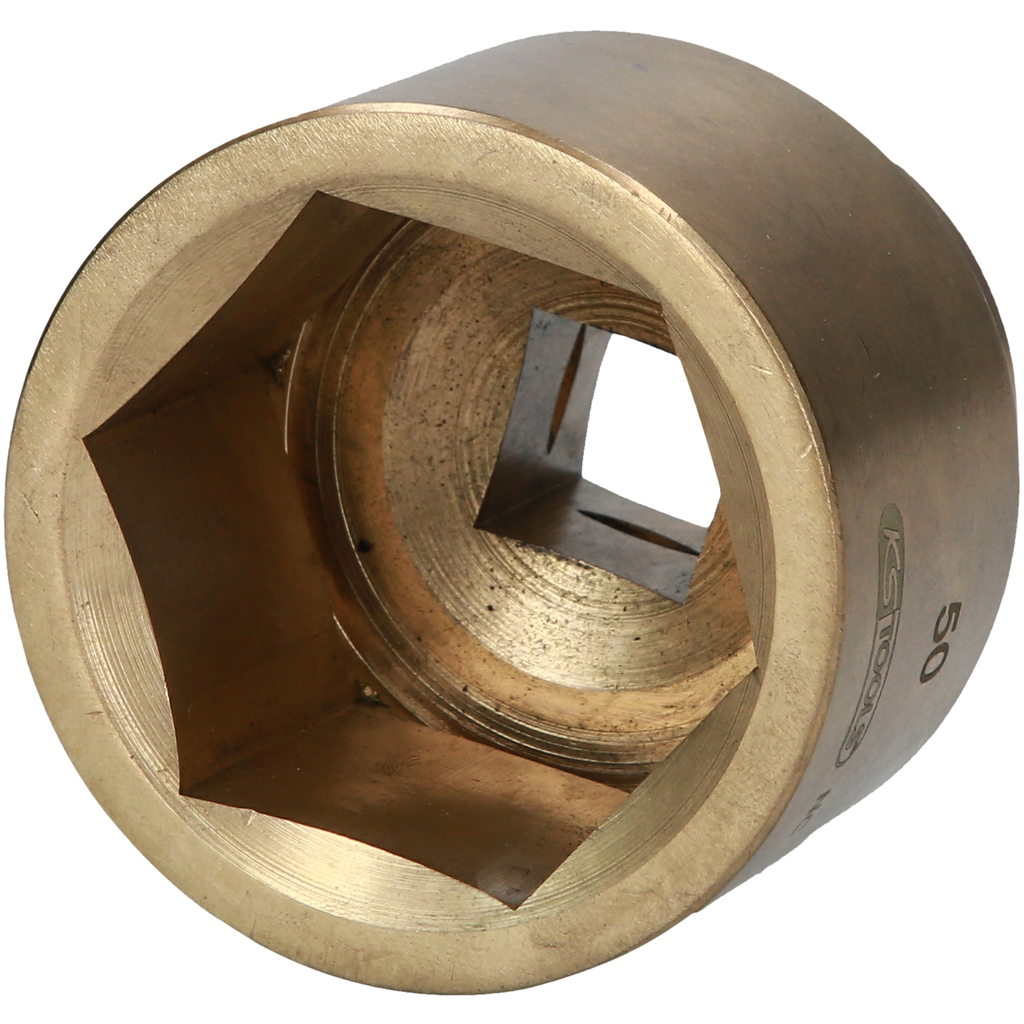 Muciņa BRONZE+, dzirksteļdroša, 3/4", sešstūra, 50 mm (963.3425, KS TOOLS)