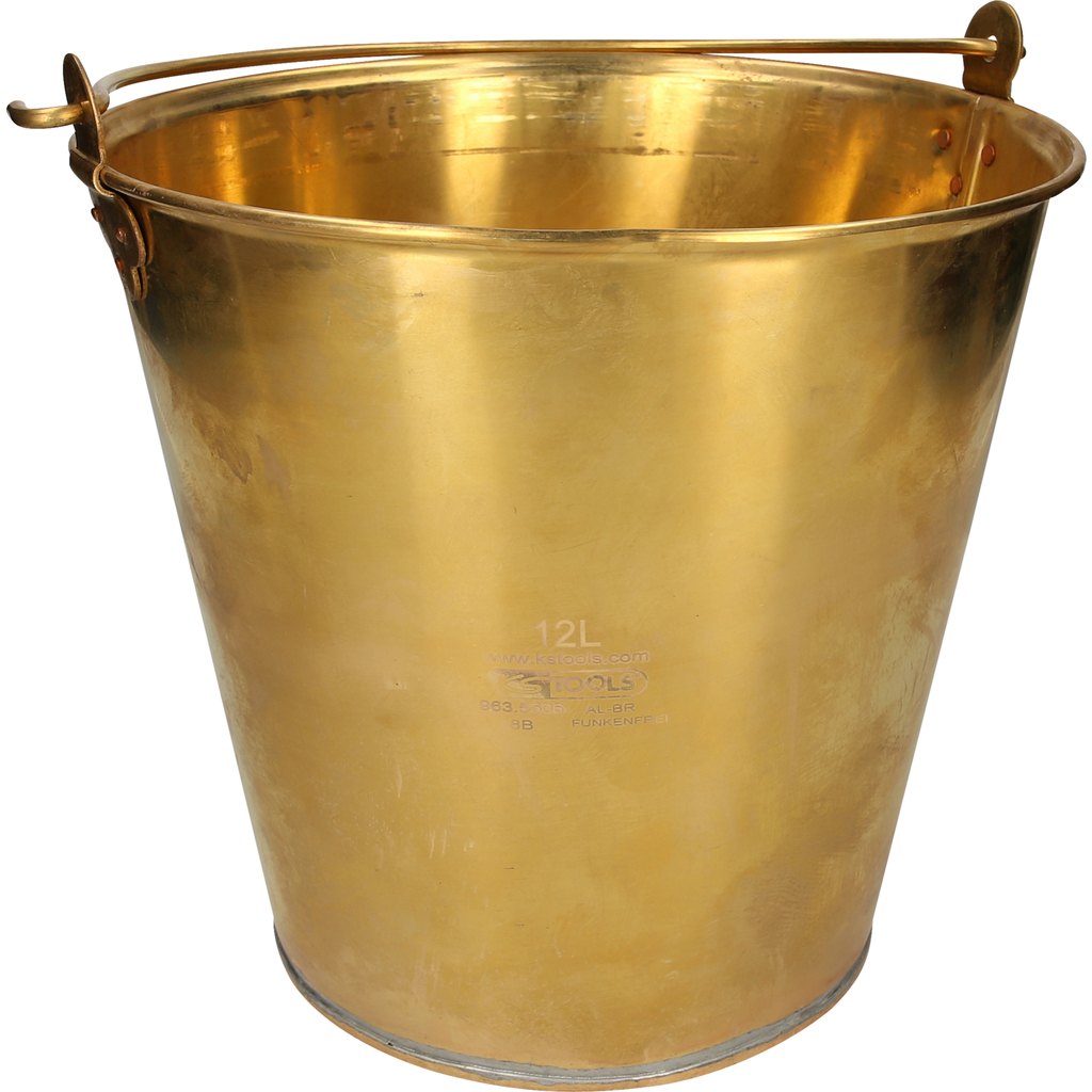 Kibiras BRONZE+, kibirkščių nesukeliantis, 12 l (963.5506, KS TOOLS)