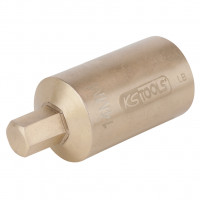 Galvutė su vidinio šešiabriaunio antgaliu BRONZE+, kibirkščių nesukelianti, 3/4", 14 mm (963.3465, KS TOOLS)