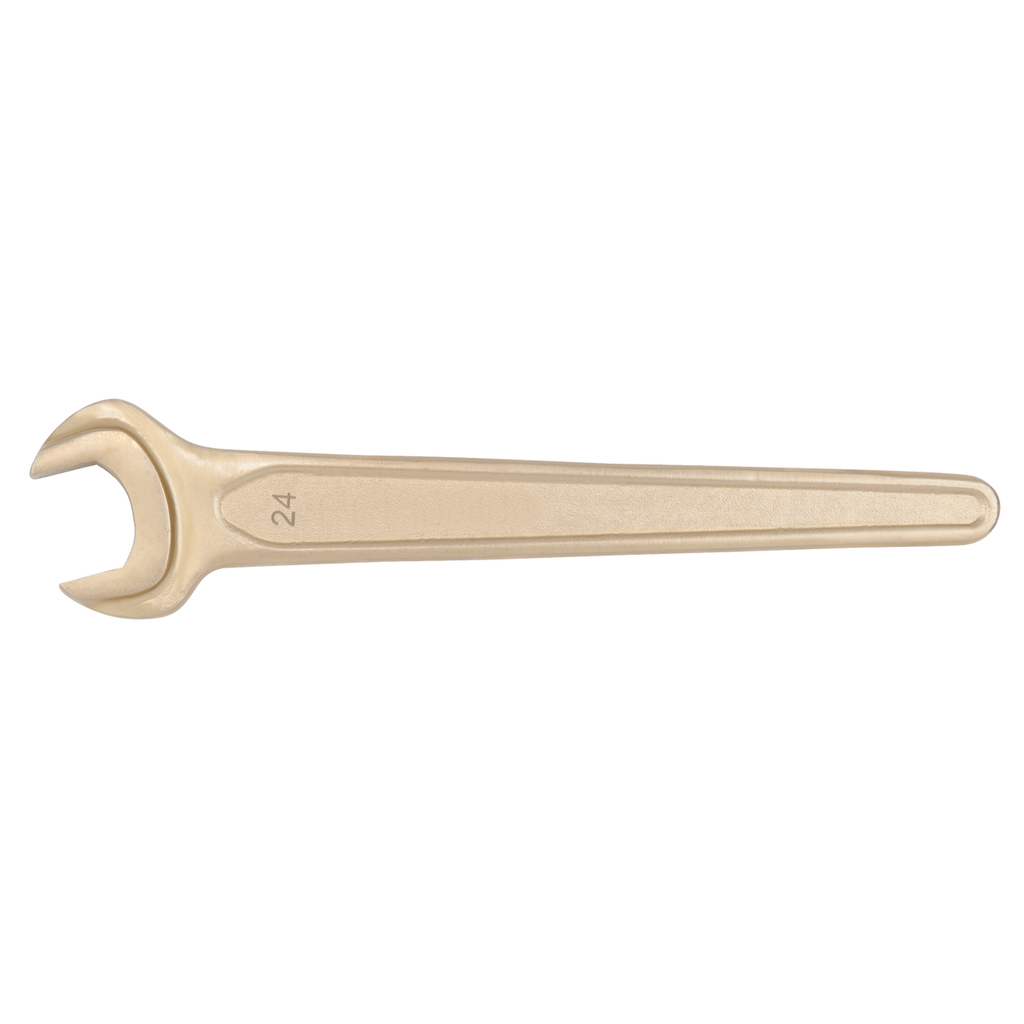 Vienpusis plokščiasis raktas BRONZE+, kibirkščių nesukeliantis, 77 mm (963.7195, KS TOOLS)