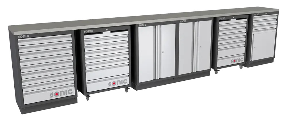 Tool cabinet set 4386mm Sonic Equipment (4731529, SONIC)