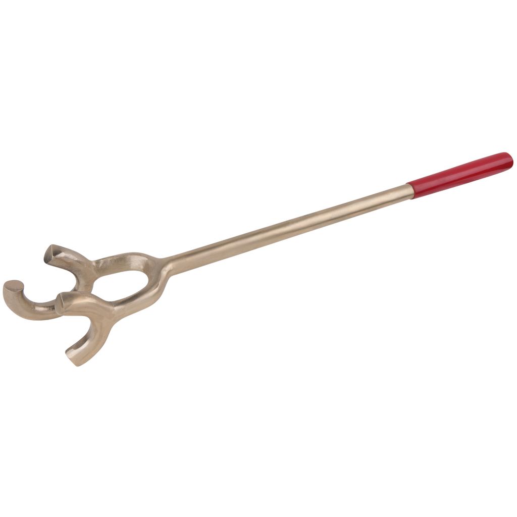 Rokrata atslēga Ø62x102 mm, no dzirksteļdrošas bronzas (BRONZE+) (963.8240, KS TOOLS)