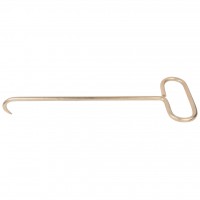 Kanalizācijas vāka āķis 500 mm, no dzirksteļdrošas bronzas (BRONZE+) (963.8273, KS TOOLS)
