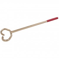 B tipo rankinio rato raktas Ø36x60 mm, nekibirkščiuojančios bronzos (BRONZE+) (963.8241, KS TOOLS)