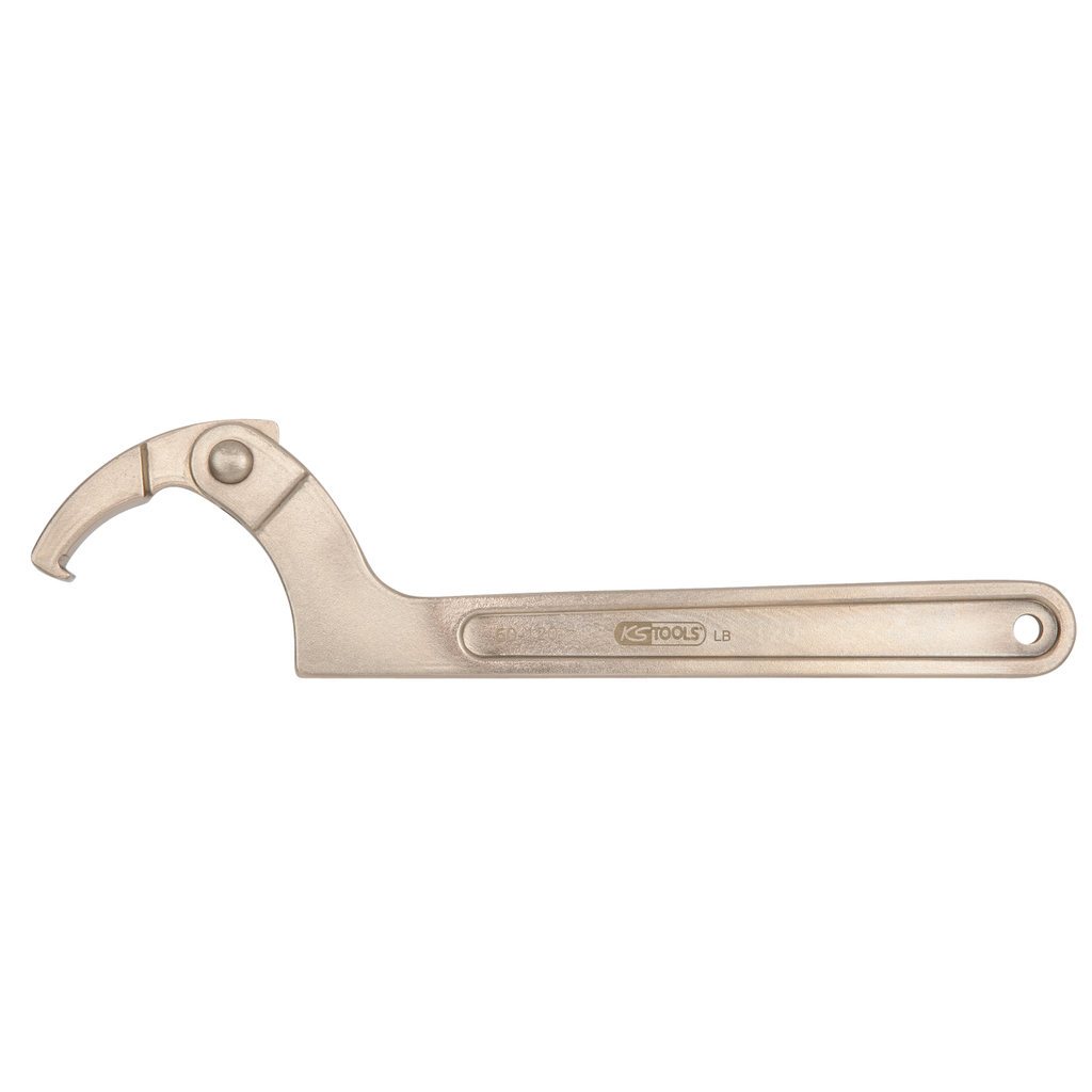 BRONZE+ Swivel head hook spanner Ø115-170 mm (963.8209, KS TOOLS)