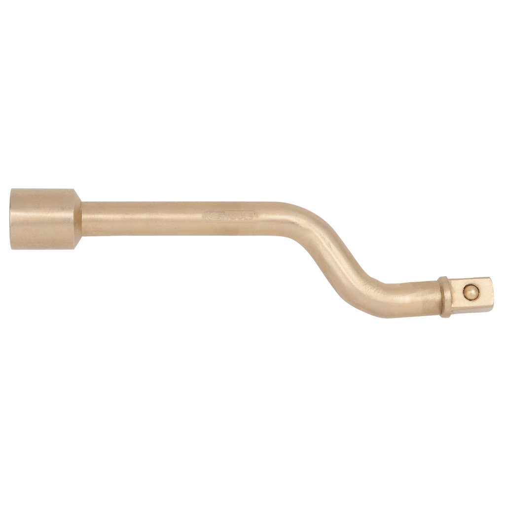 Specialusis ilgintuvas varnos pėdos raktams 1/2" 250 mm, nekibirkščiuojančios bronzos (BRONZE+) (963.8517, KS TOOLS)