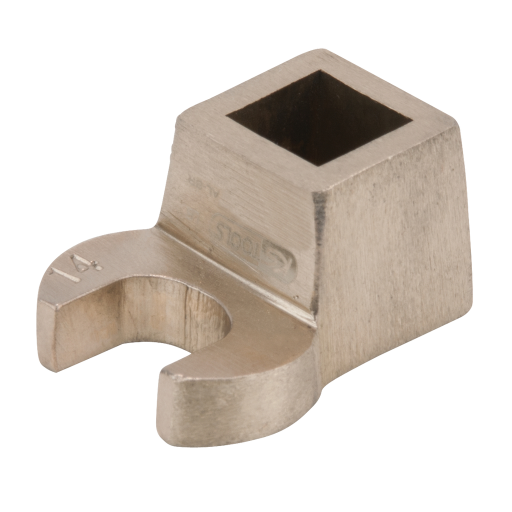 BRONZE+ crowfoot spanner, open end form, square 1/2" 50 mm (963.8515, KS TOOLS)