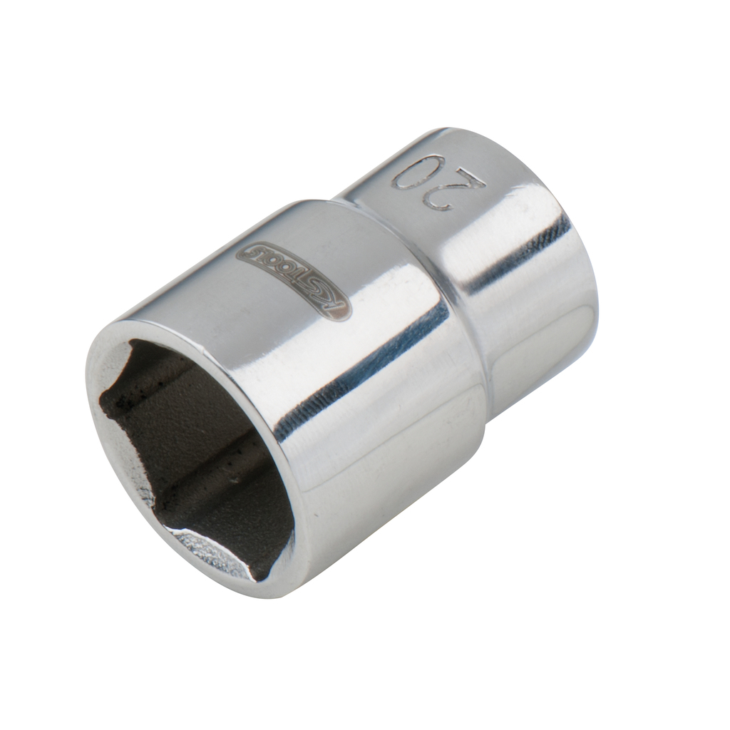 Nerūsējošā tērauda sešstūra muciņa 1/2", 31 mm (964.1231, KS TOOLS)