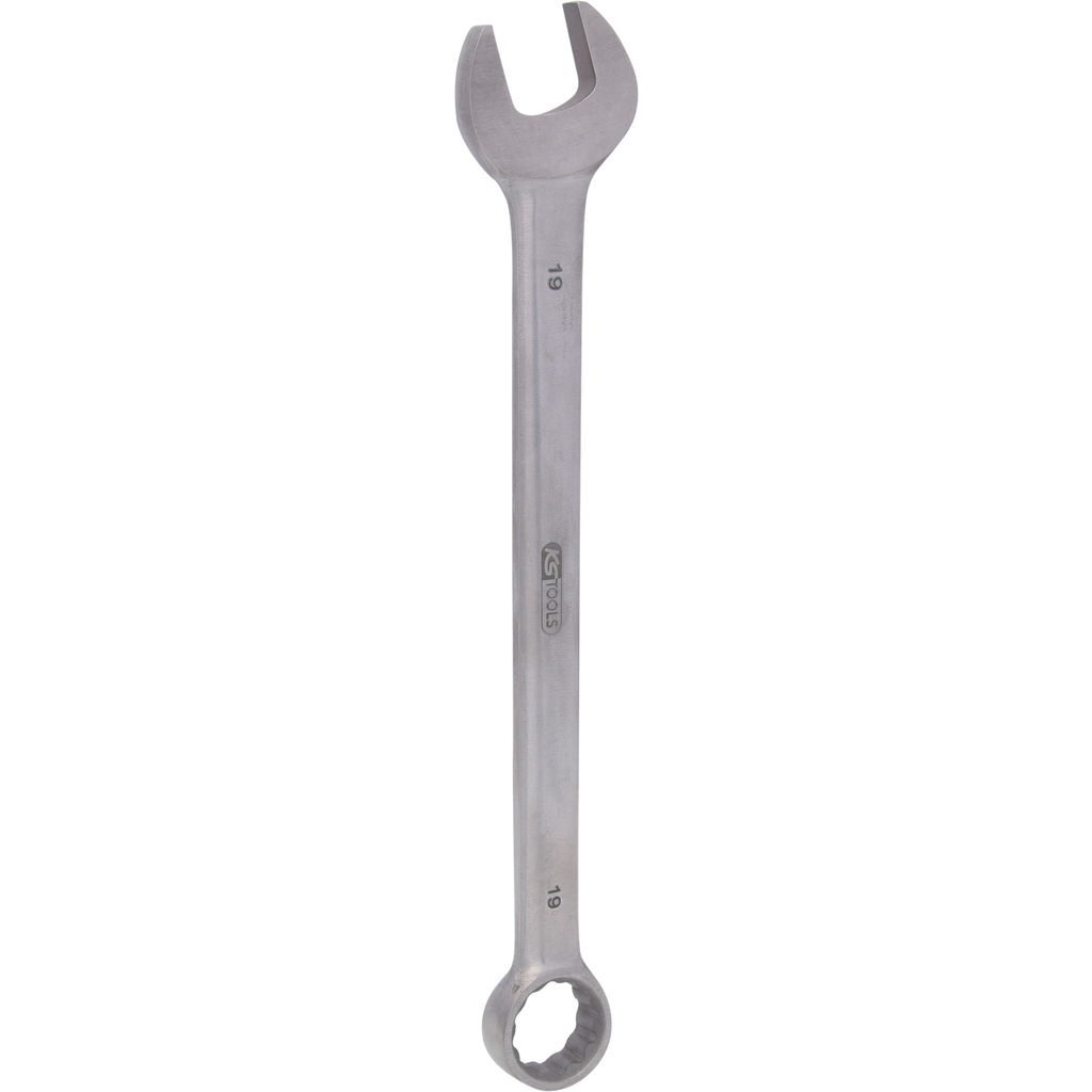 Titaninis kombinuotas raktas, lenktas, 19 mm (965.0219, KS TOOLS)