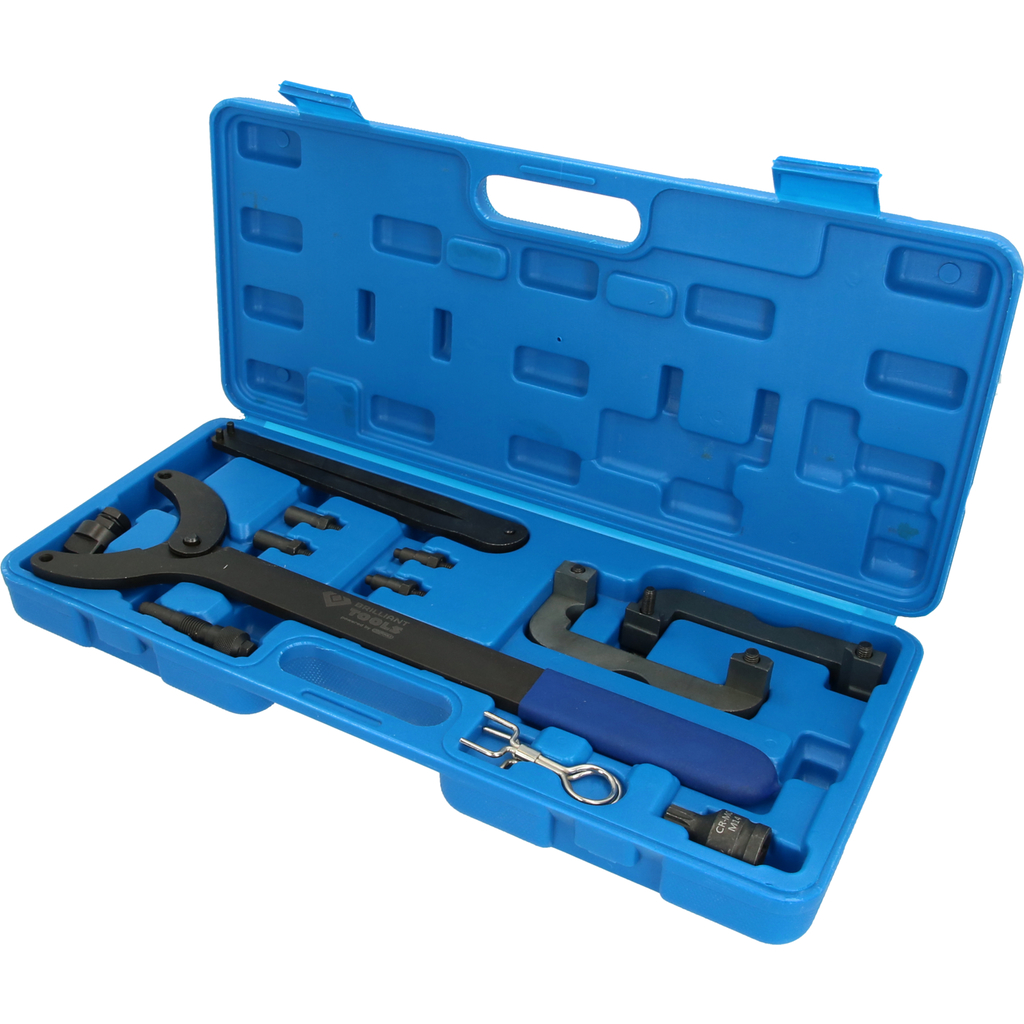 Engine timing tool set for Audi/VW 2.8/3.0 TFSI, 12 pcs (BT591050, KS TOOLS)