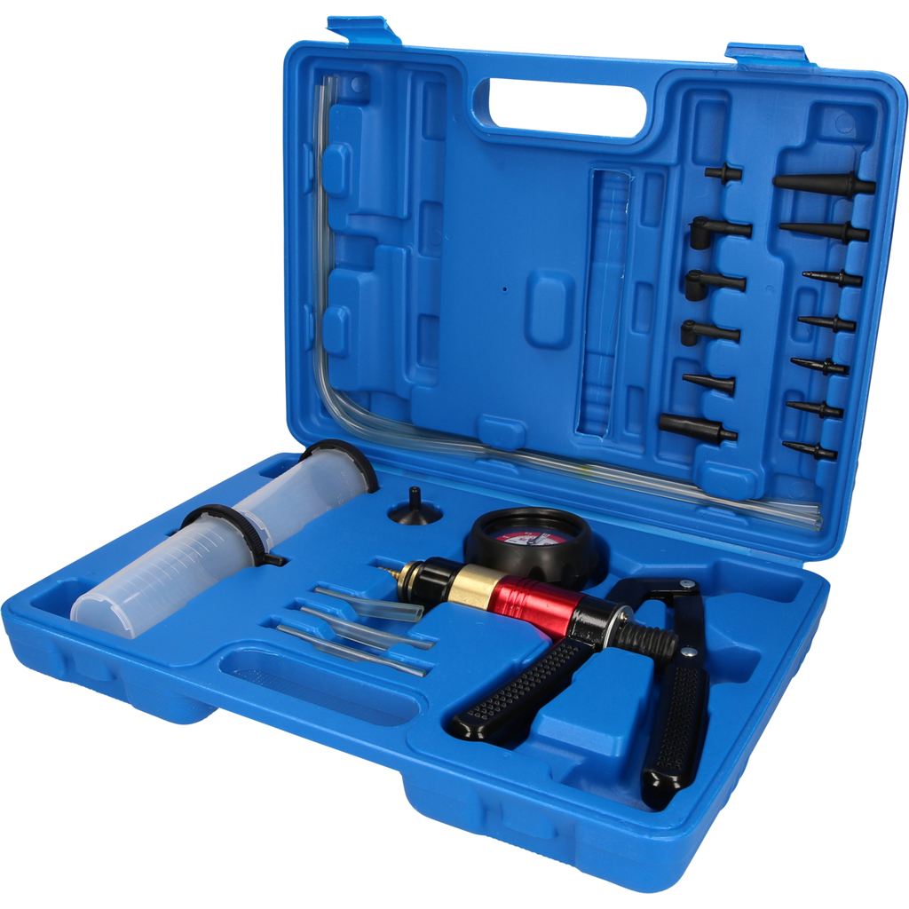 Vakuuma un spiediena pārbaudes komplekts, 21 gab. (BT581500, KS TOOLS)