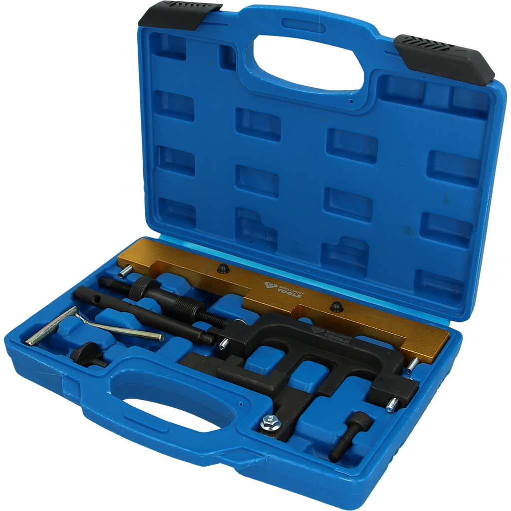 8-pcs. Petrol engine setting/locking tool kit for BMW N42/N46 1.6, 1.8, 2.0, chain drive (BT592200, KS TOOLS)