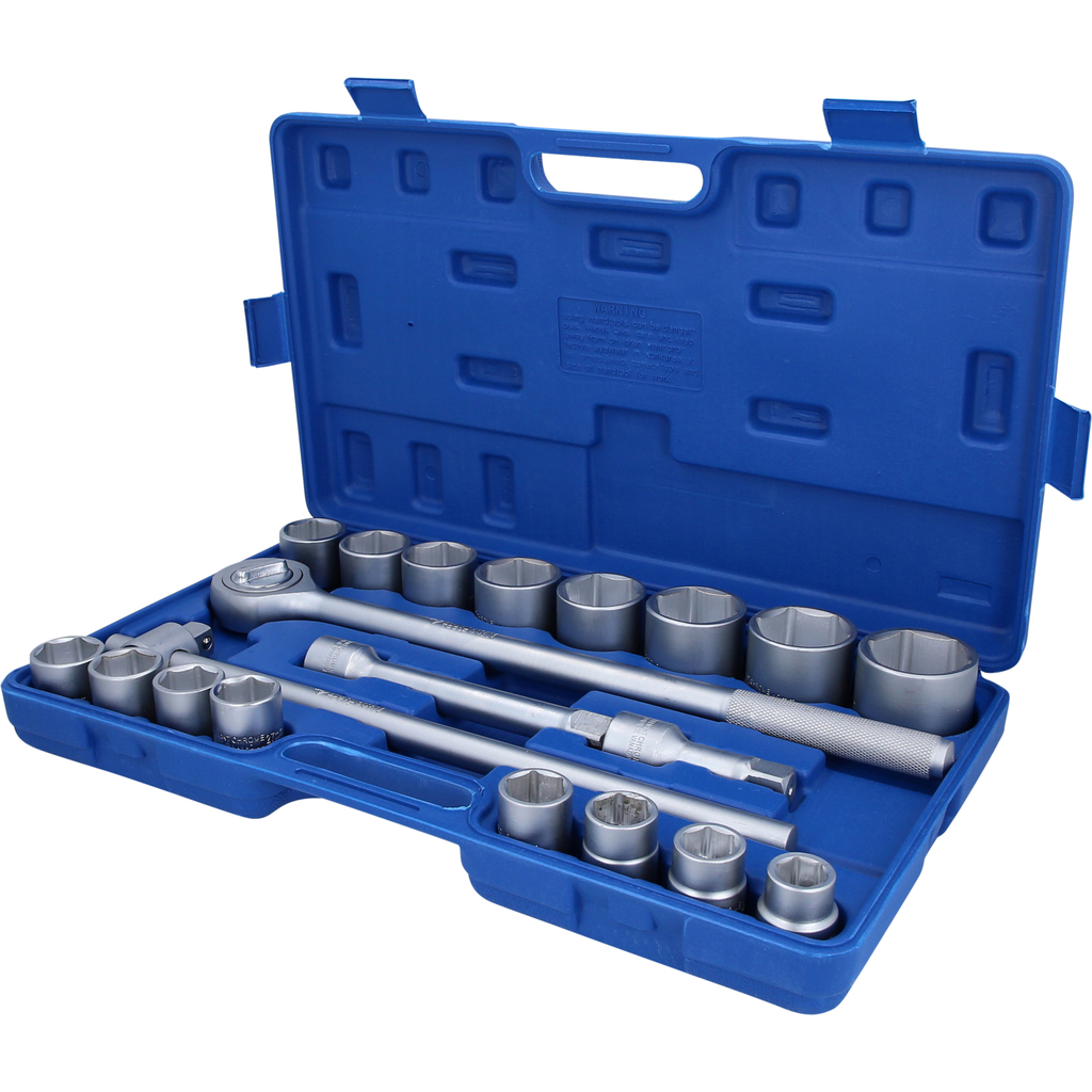 Socket set, 20 pcs, 3/4 in. (BT025020, KS TOOLS)