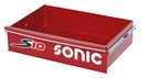 Didelis stalčius vežimėliui S10 raudonas (47319, SONIC)