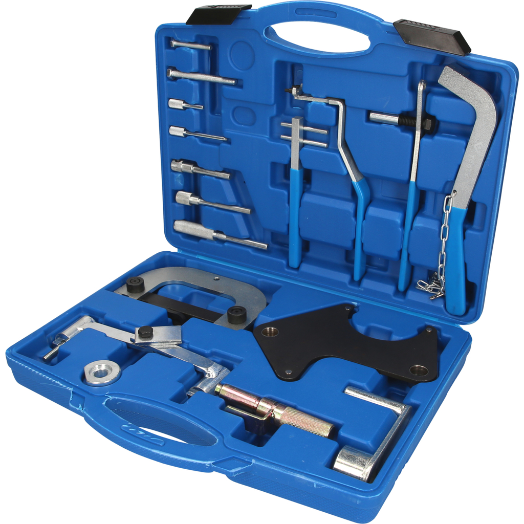 17-pcs. Engine timing tool set - Renault (BT594650, KS TOOLS)