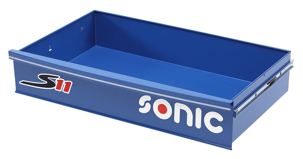 Didelis stalčius S11 vežimėliui, mėlynas (47340, SONIC)