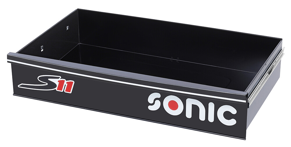 Didelis stalčius S11 vežimėliui, juodas (47366, SONIC)
