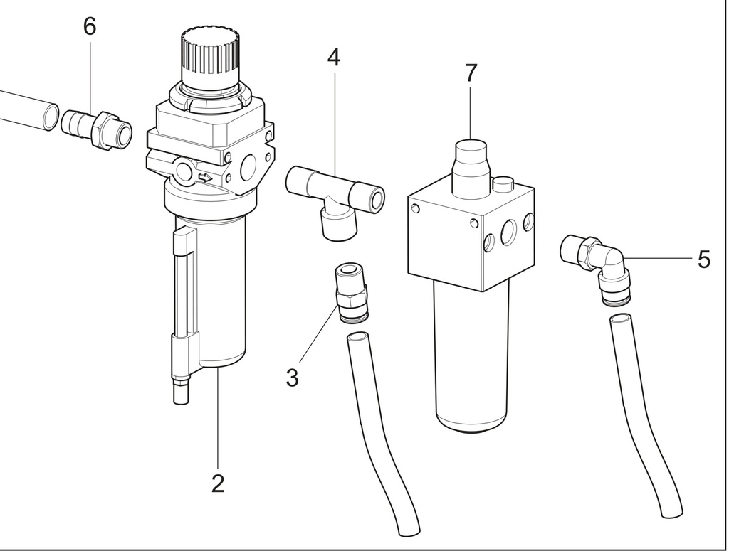 Eļļotājs un ūdens filtrs (B1410012, RAVAGLIOLI)