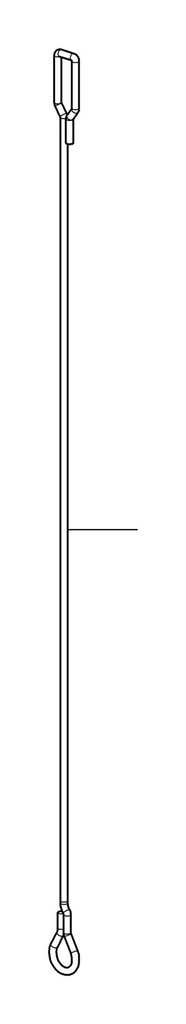 Bead pusher cord (B1673000, RAVAGLIOLI)