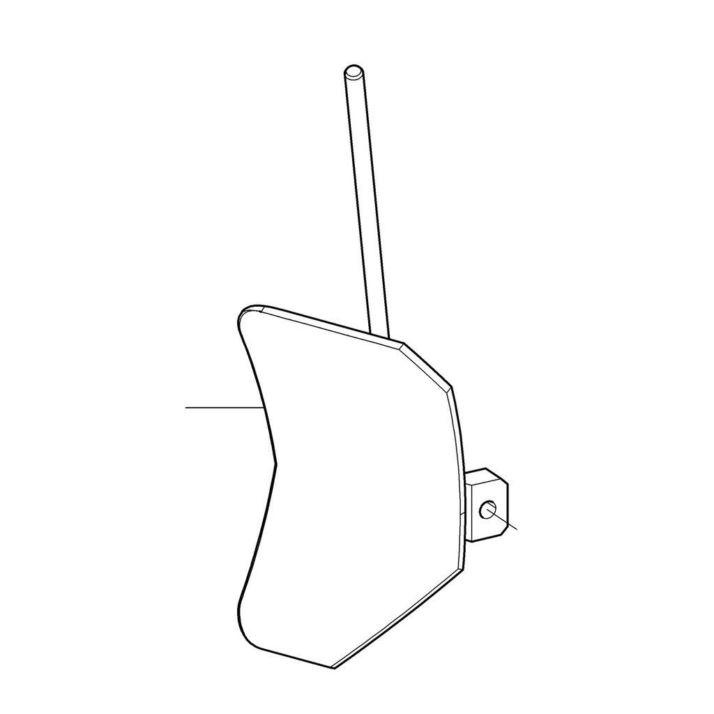 Borta atspiedēja lāpstiņa (B4064201, RAVAGLIOLI)