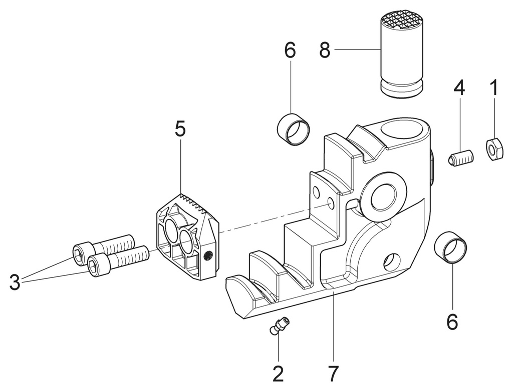 Komplektā spaile (B9641000, RAVAGLIOLI)