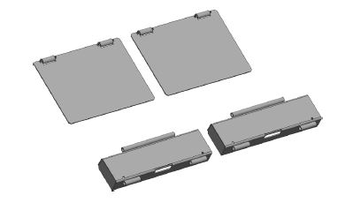 Underfloor mounting kit CE-Stop SM55LT/6 (DZRMP-SM6NC, RAVAGLIOLI)