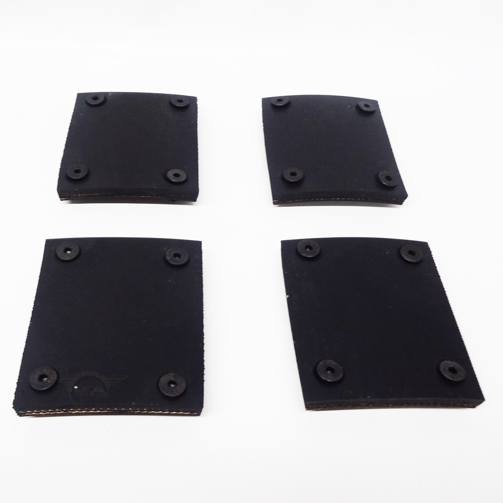 Gumijas paliktnis ar caurumiem, komplekts (FJ6158-4, RAVAGLIOLI)
