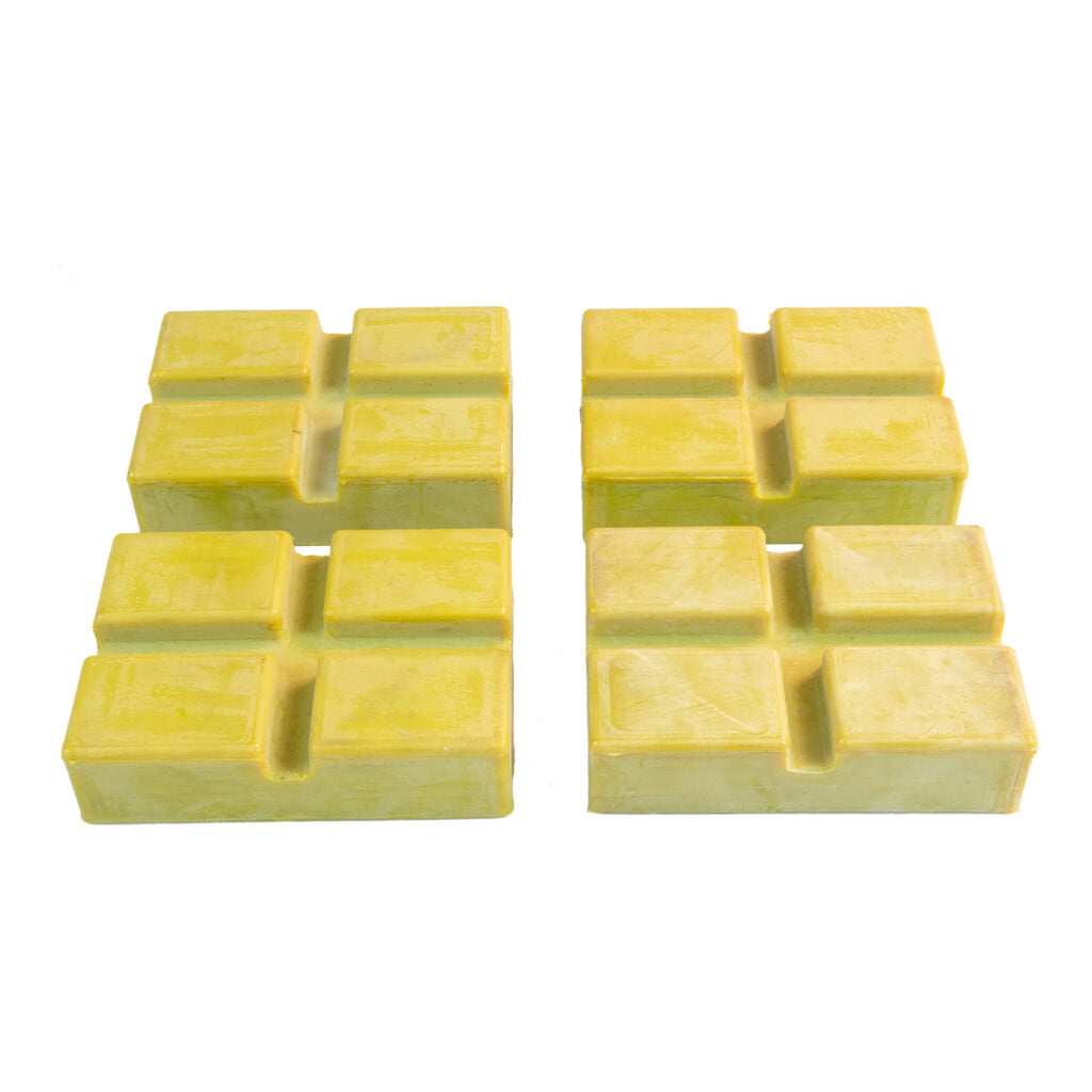 Rectangular adapter pad, yellow (FJ7735-2, RAVAGLIOLI)