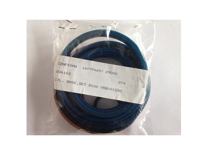 Hydraulic cylinder seal kit d. 100 mm, 058001232 (GU4143, RAVAGLIOLI)
