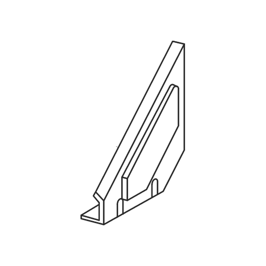 Right-hand fixed foot guard (046480182, RAVAGLIOLI)