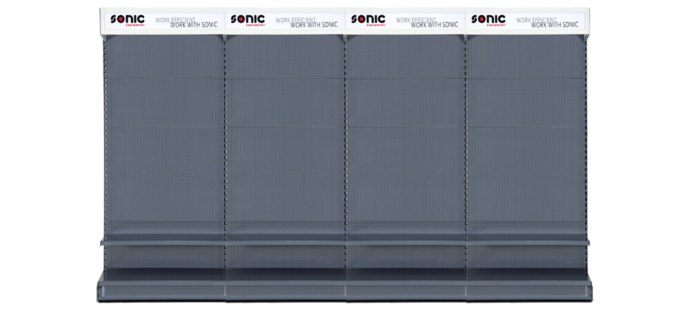 Instrumentu sienas panelis 4 m (47793, SONIC)